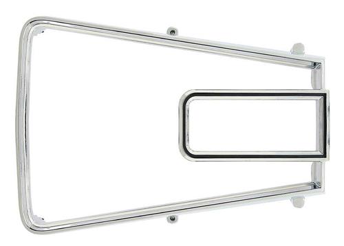 1966 Dodge Coronet; Tail Lamp Bezel ; Die-Cast; LH Drivers Side