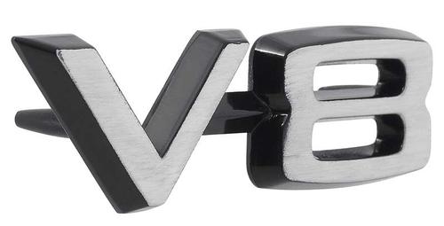 2579748 - 1966-70 Dodge, Plymouth; V-8 Emblem; For Front Fender