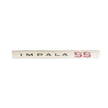 Trim Parts 1966 Chevrolet Impala Glove Box Door "Impala SS" Emblem W/Fasteners, Each - (2590)