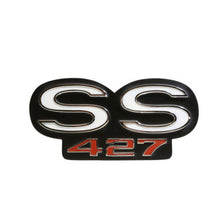Trim Parts 1967 Chevrolet Impala Front Grille "SS 427" Emblem W/Fasteners, Each - (2600)