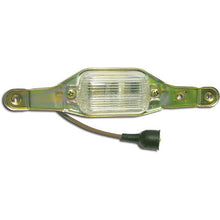 1972-73 Chevrolet Corvette; License Light Assembly