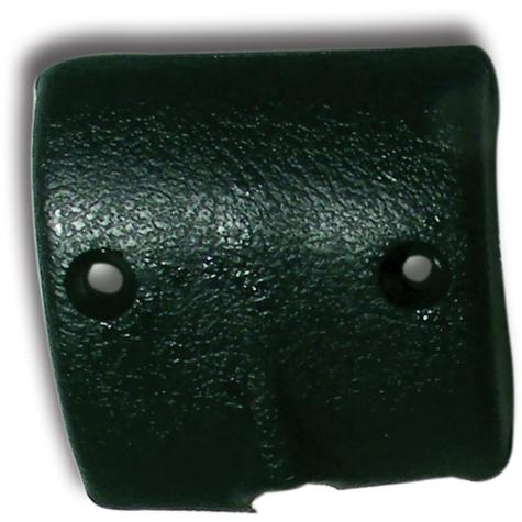 1967 Chevrolet Corvette; Inside Mirror Bracket Cover; Coupe Green
