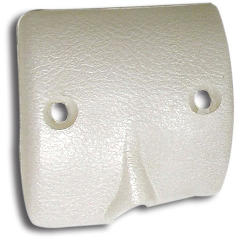 1967 Chevrolet Corvette; Inside Mirror Bracket Cover; Coupe White