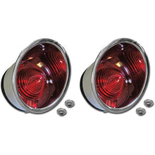 1961-62 Chevrolet Corvette; Tail Light Assemblies; Inner LH & RH