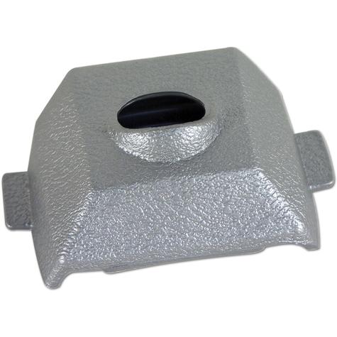 1974-75 Chevrolet Corvette; Inside Mirror Bracket Cover; Silver