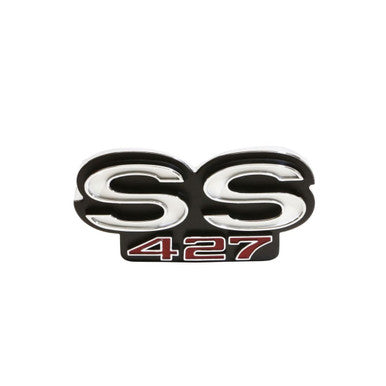 Trim Parts 1968 Chevrolet Impala "SS 427" Grille Emblem W/Fasteners, Each - (2700)