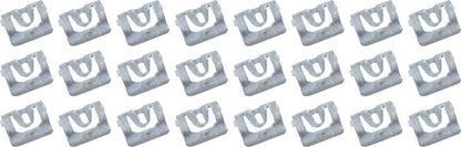 270210 - 1972-85 GM; Molding Clip Set; For Windshield or Rear Window Molding; Steel; Set of 24