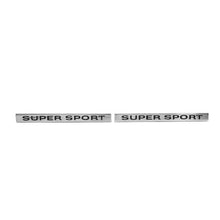 Trim Parts 1968 Chevrolet Impala Front Fender "Super Sport" Emblem, Pair - (2716)