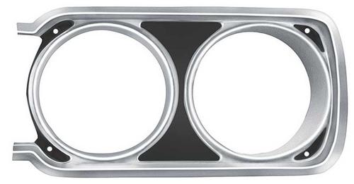 1968 Plymouth; Belvedere, Road Runner, Satellite, GTX; Headlamp Bezel; LH Driver Side