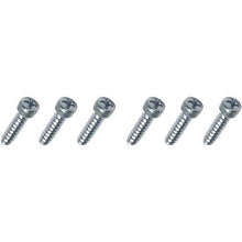 1970 & 1972-74 Plymouth Barracuda; Cuda; Headlight Bulb Retaining Ring Screw Set; Zinc Plated; 6-Piece Set