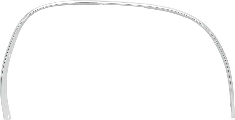 2807076 - 1967-76 Valiant, 1970-74 Duster, 1974-76 Scamp; Front Wheel Opening Molding; with Hardware; RH Passenger Side