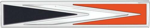 2840065 - 1968 Dodge Charger; Arrow Rear Panel Emblem; Each; Mopar Licensed