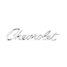 Trim Parts 1969 Chevrolet Biscayne & Bel Air Hood "Chevrolet" Emblem W/Fasteners, Each - (2860)