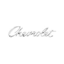 Trim Parts 1969-1970 Chevrolet Full Size Car Trunk Lid "Chevrolet" Emblem W/Fasteners, Each - (2886)