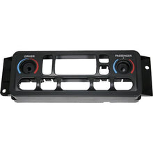 1997-04 Chevrolet Corvette; Heater/Air Conditioning Control Face