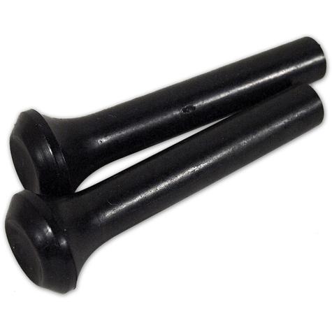 1972-77 Chevrolet Corvette; Vent Outlet Black Knob; 2/pk