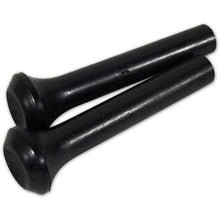 1972-77 Chevrolet Corvette; Vent Outlet Black Knob; 2/pk