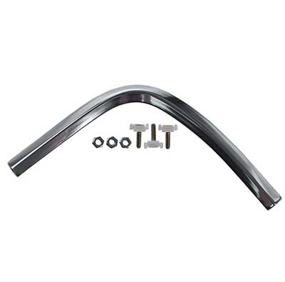 29078C - 1967-68 Mustang; Quarter Panel Extension Molding; RH; Fits Coupe or Convertible Models