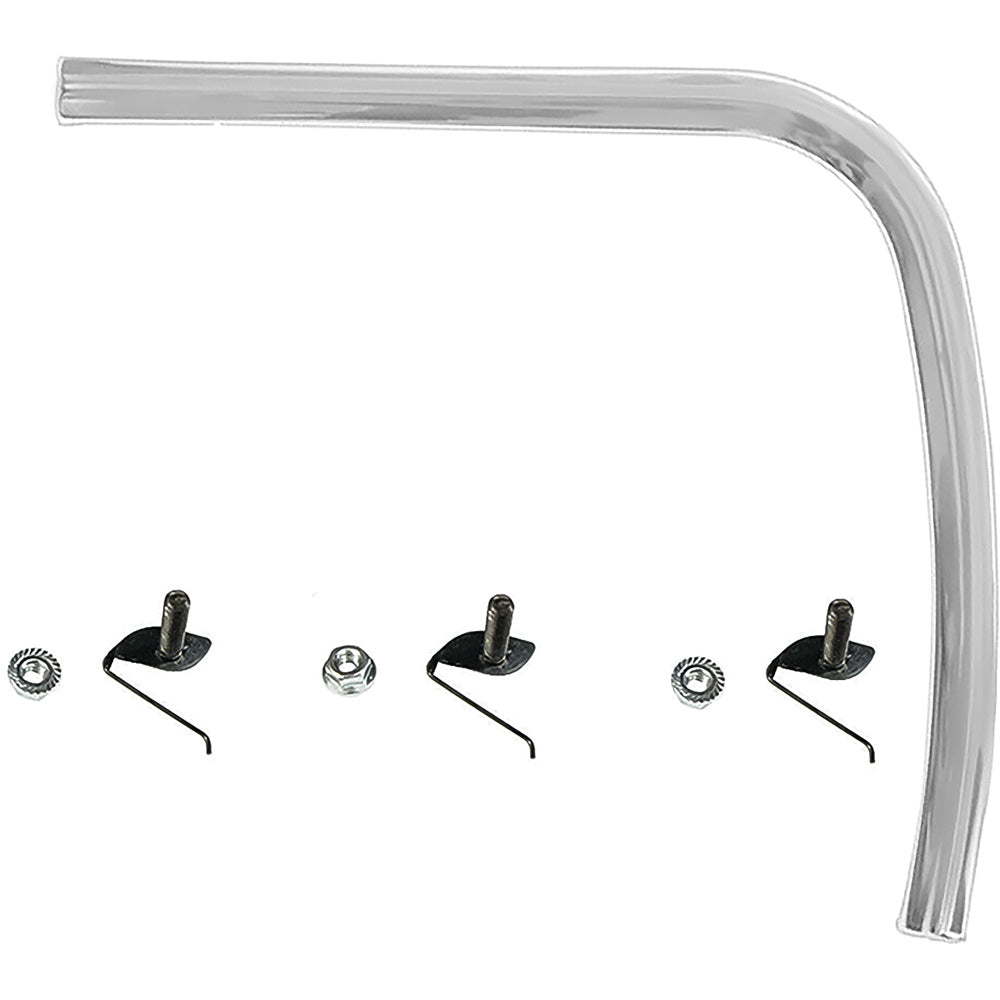 29078E - 1969-70 Mustang; Quarter Extension Molding; with Hardware; RH, Passenger Side