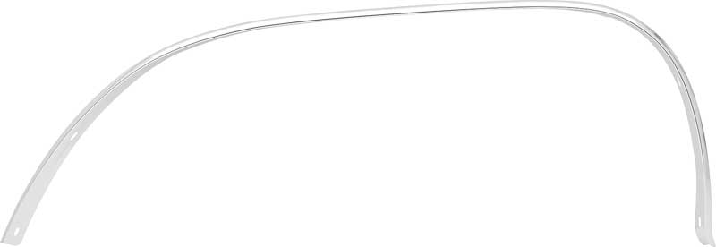 2932594 - 1967-76 Dart, Scamp Valiant A-Body; Rear Wheel Opening Molding; with Hardware; RH Passenger Side