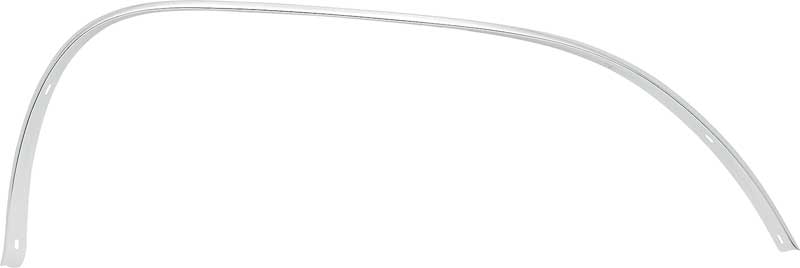 2932595 - 1967-76 Dart, Scamp Valiant A-Body; Rear Wheel Opening Molding; with Hardware; LH Driver Side