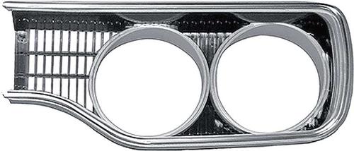 1970 Plymouth Road Runner; Headlamp Bezel; LH Driver Side
