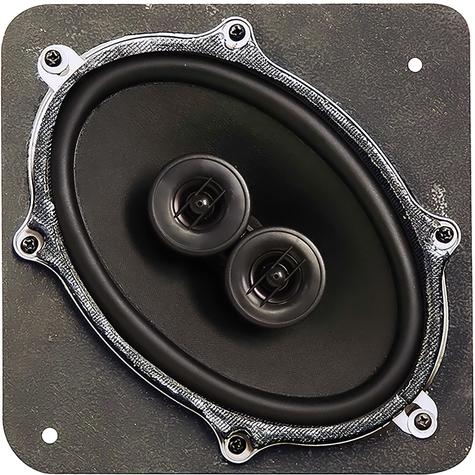 1953-57 Corvette; Dual Voice Coil Front Speaker; Replacement: For Modern Radios