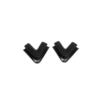 Trim Parts 1962-65 Chevrolet Chevy II/Nova 2-Piece Rear Window Upper Corner Trim Kit - 3012