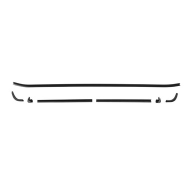 Trim Parts 1966-67 Chevrolet Chevy II/Nova 2 Door Hardtop 7-Piece Rear Window Trim Kit - 3034