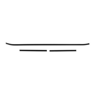 Trim Parts 1966-67 Chevy II/Nova 2 Door Hardtop 3-Piece Rear Window Side & Upper Trim Kit - 3037