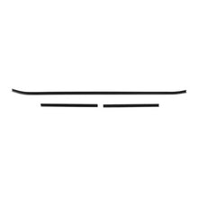 Trim Parts 1966-67 Chevy II/Nova 2 Door Hardtop 3-Piece Rear Window Side & Upper Trim Kit - 3037