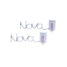Trim Parts 1966-67 Chevrolet Chevy II/Nova Rear Quarter "Chevy II/Nova" Emblem, Pair - 3040