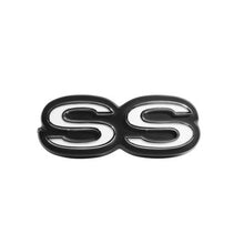 Trim Parts 1968-69 Chevrolet Chevy II/Nova Rear Panel "SS" Emblem W/Fasteners/ Pair - 3075