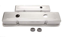 Short Steel Unplated OEM Style Valve Cover for Small Block Chevy