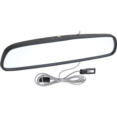 1963-68 Bel Air, Biscayne, Impala, 1969-72 Nova, 1969 Camaro, Firebird; Inside Rear View Mirror 10"; Black Textured; Wit