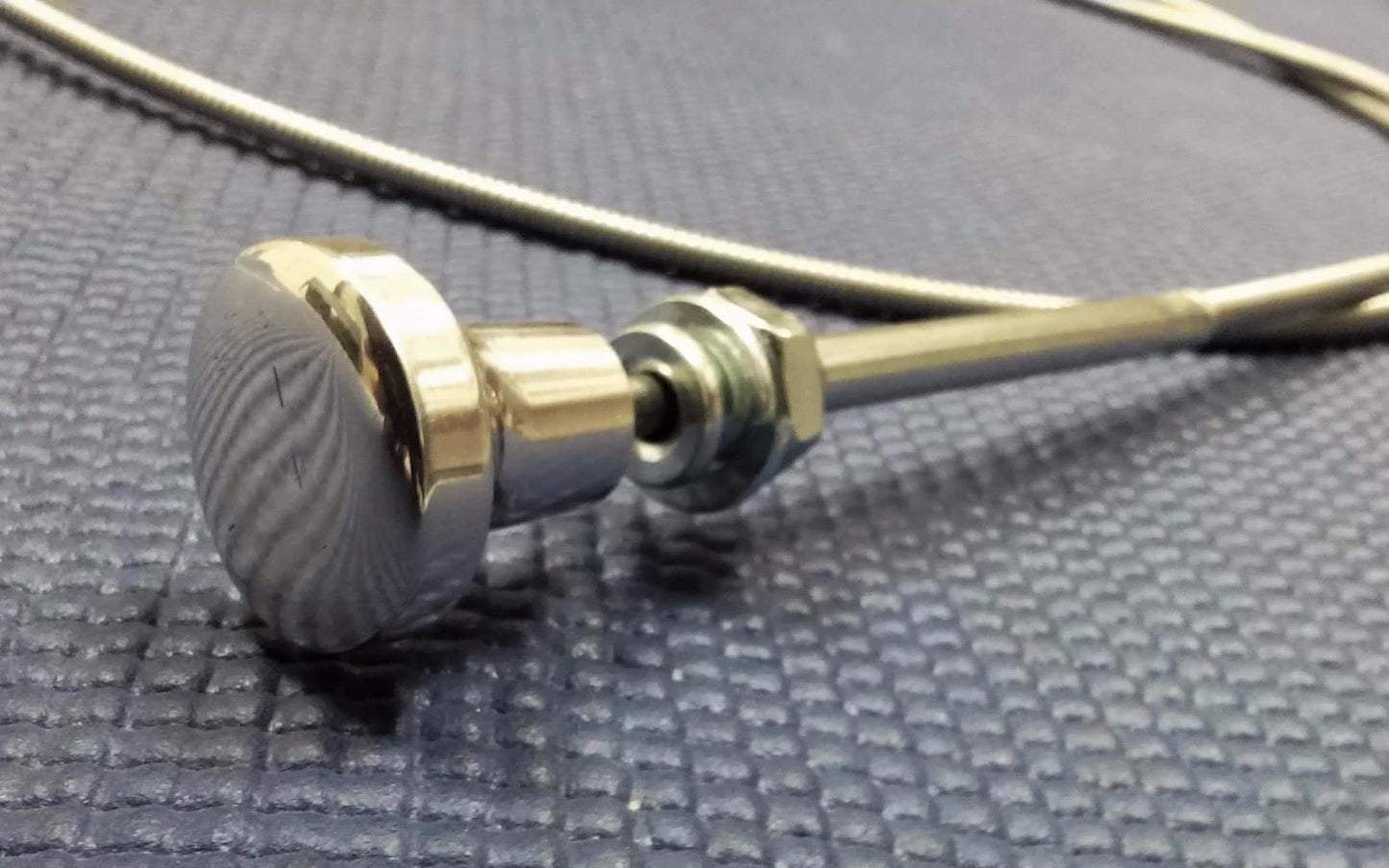 CHEVROLET FORD DODGE PICKUP TRUCK CHOKE 6' STEEL CABLE ASSEMBLY W/BILLET KNOB