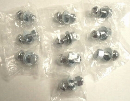 1938-1972 CHEVROLET & GMC PICK-UP TRUCK CHROME BUMPER BOLTS SET FREE SHIPPING