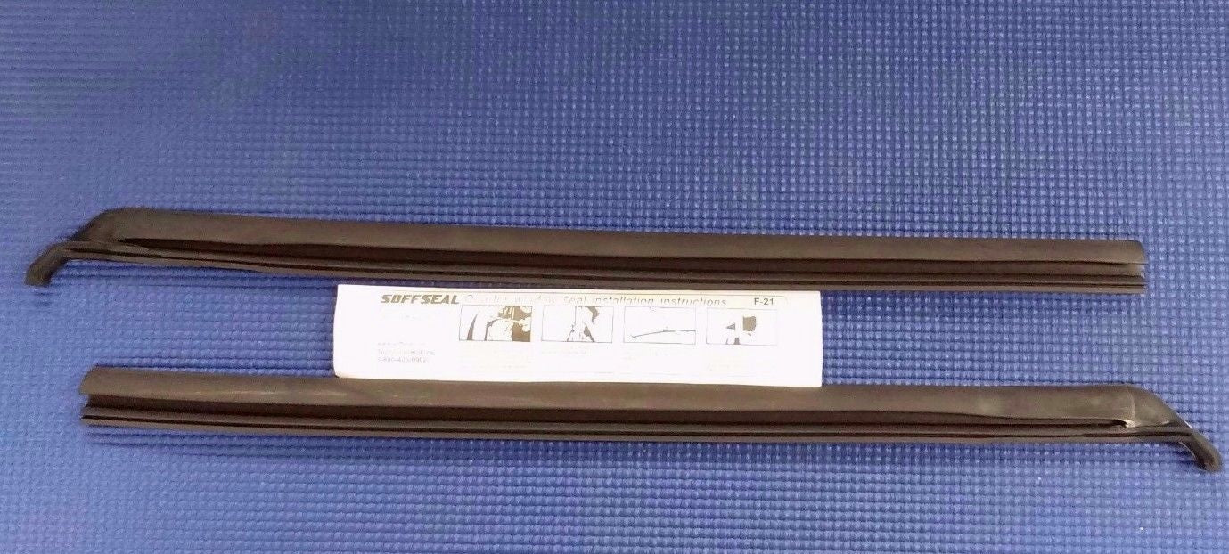 1971-1975 CHEVROLET IMPALA CAPRICE 4 DOOR HARDTOP REAR DOOR QTR WINDOW SEAL SET