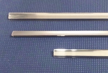 1967 PLYMOUTH BARRACUDA FASTBACK REAR WINDOW CHROME RIDGID LOCKSTRIP MOLDING SET