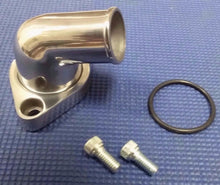 CHEVROLET GMC PICKUP TRUCK SBC BBC 15 DEGREE SWIVEL POLISHED ALUMINUM WATER NECK