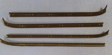 1973-1979 FORD F SERIES PICK-UP TRUCK DOOR WINDOW FELT FUZZIES RUBBER SEAL KIT