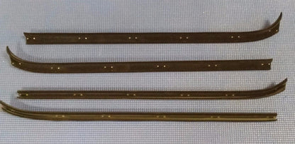 1973-1979 FORD F SERIES PICK-UP TRUCK DOOR WINDOW FELT FUZZIES RUBBER SEAL KIT