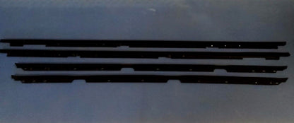 1982-1992 CHEVROLET CAMARO DOOR WINDOW FELT BELTLINE RUBBER SEAL KIT TOP QUALITY