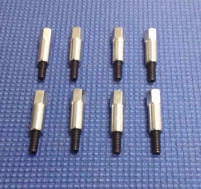 CHEVROLET CAMARO NOVA CHEVELLE IMPALA SBC CHROME 8PC VALVE COVER BOLTS STUD SET