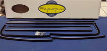 1970 - 1972 CHEVROLET CHEVELLE 2DR CPE DOOR WINDOW FELT FUZZIES RUBBER SEAL KIT