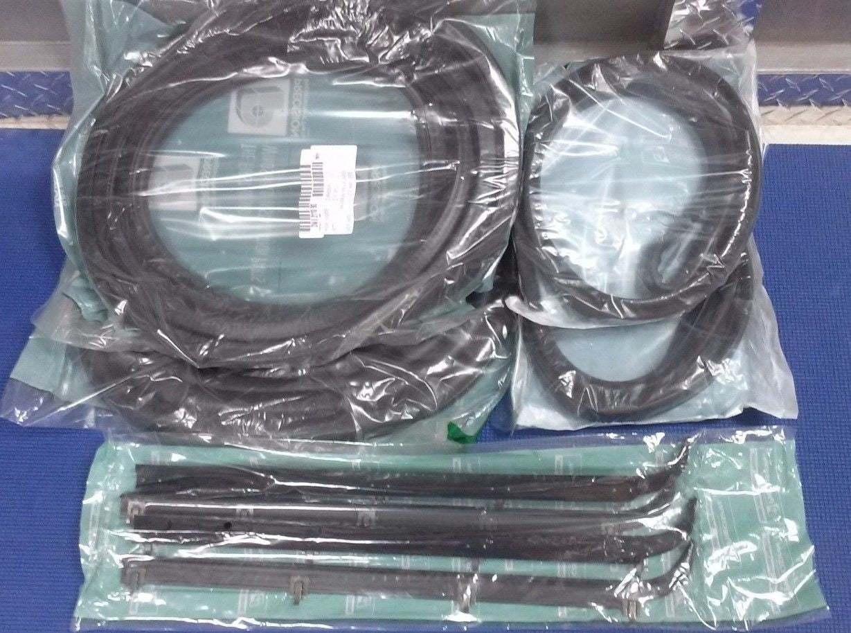 FORD F SERIES PICKUP TRUCK RUBBER DOOR SEALS WINDOW FELTS RUN CHANNELS