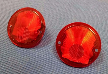 1955-1959 CHEVROLET GMC STEPSIDE PICK-UP TRUCK REAR TAIL LIGHT LENS SET NEW