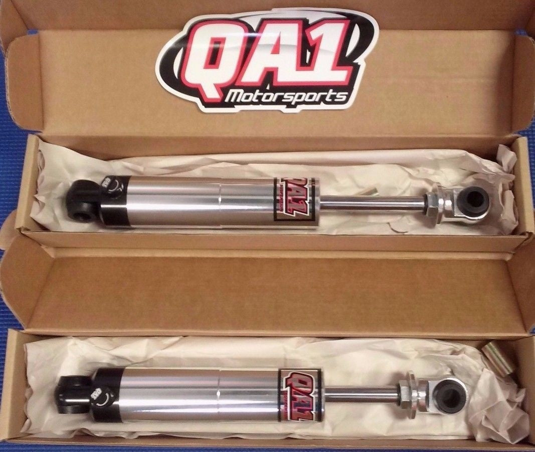 1963 - 1982 CHEVROLET CORVETTE QA1 REAR ADJUSTABLE SHOCKS SET  MADE N USA