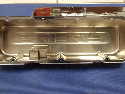 1965-1995 CHEVROLET PICKUP CAMARO CHEVELLE 454 BB CHROME TALL STEEL VALVE COVERS