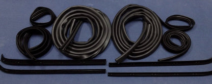 1973-1979 FORD F SERIES PICKUP TRUCK RUBBER DOOR SEALS RUN CHANNELS & SWEEPS KIT